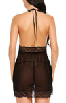 sexy women lace babydoll nightwear lingerie