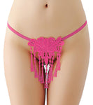 women sexy thong g-string pearl panties