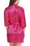 women satin sexy kimono robe nightwear 