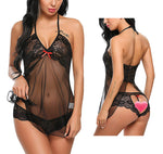 women babydoll nightwear with panty