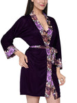 Women satin nightwear robe