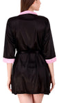 Women satin sexy night robe