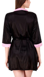 Women satin sexy night robe