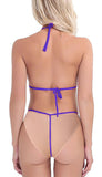 women sexy fishnet bikini lingerie set