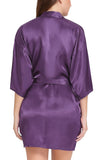 women satin robe nightwear kimonos