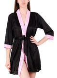 Women satin nightwear robe