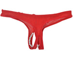 women sexy open crotch thong pearl panties