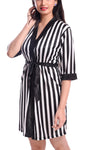 bridal satin robe lingerie