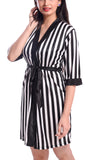 bridal satin robe lingerie
