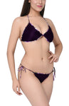 women satin bikinis bra panty set