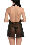 women babydoll nightwear lingerie with panty
