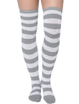 women over the knee high socks