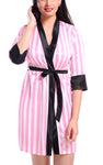 Women satin nightwear robe 