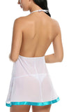 women babydoll nightwear lingerie with panty
