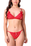 Women robe sexy bikini bra panty 