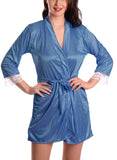 Women satin nightwear robe