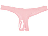 women sexy open crotch thong pearl panties