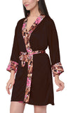 Women satin nightwear robe