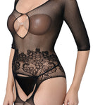 women sexy fishnet babydoll lingerie full body stocking lingerie