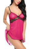 women babydoll lingerie with panty