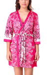 women satin nightwear robe 
