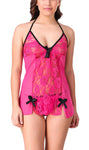 women sexy babydoll lingerie with panty