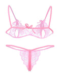 Women lace lingerie set