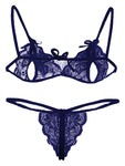 women see through lingerie set