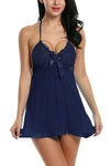 women sexy babydoll lingerie nightwear with g-string panty
