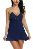 women sexy babydoll lingerie nightwear with g-string panty
