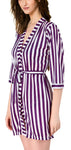 Women satin nightwear robe