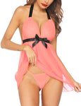 net babydoll honeymoon lingerie