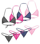 woman sexy bra panty lingerie set combo