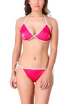 women satin bra panty set sexy bikini
