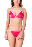 women satin bra panty set sexy bikini