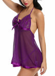 women sexy babydoll nightwear lingerie with panty
