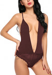 women sexy babydoll nightwear teddies lingerie