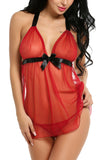 women babydoll nightwear with panty