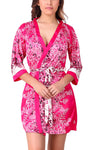 women's satin nightwear robe 
