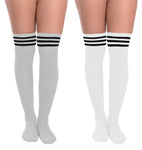 school girl thigh high socks