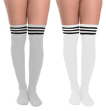 school girl thigh high socks
