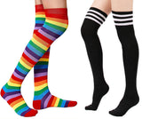 Women long socks over the knee socks thigh high socks