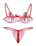 women see through lingerie set