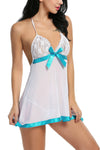 women sexy babydoll lingerie nightwear with g-string panty
