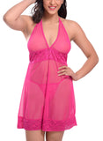 women babydoll lingerie with panty
