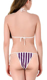 Women satin bikini bra panty lingerie set