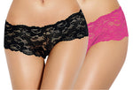 women lace boy shorts panty combo