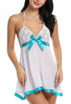 women sexy babydoll nightwear lingerie with panty
