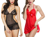 Women babydoll lingerie combo of teddies and sexy babydoll