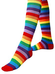 rainbow colored socks